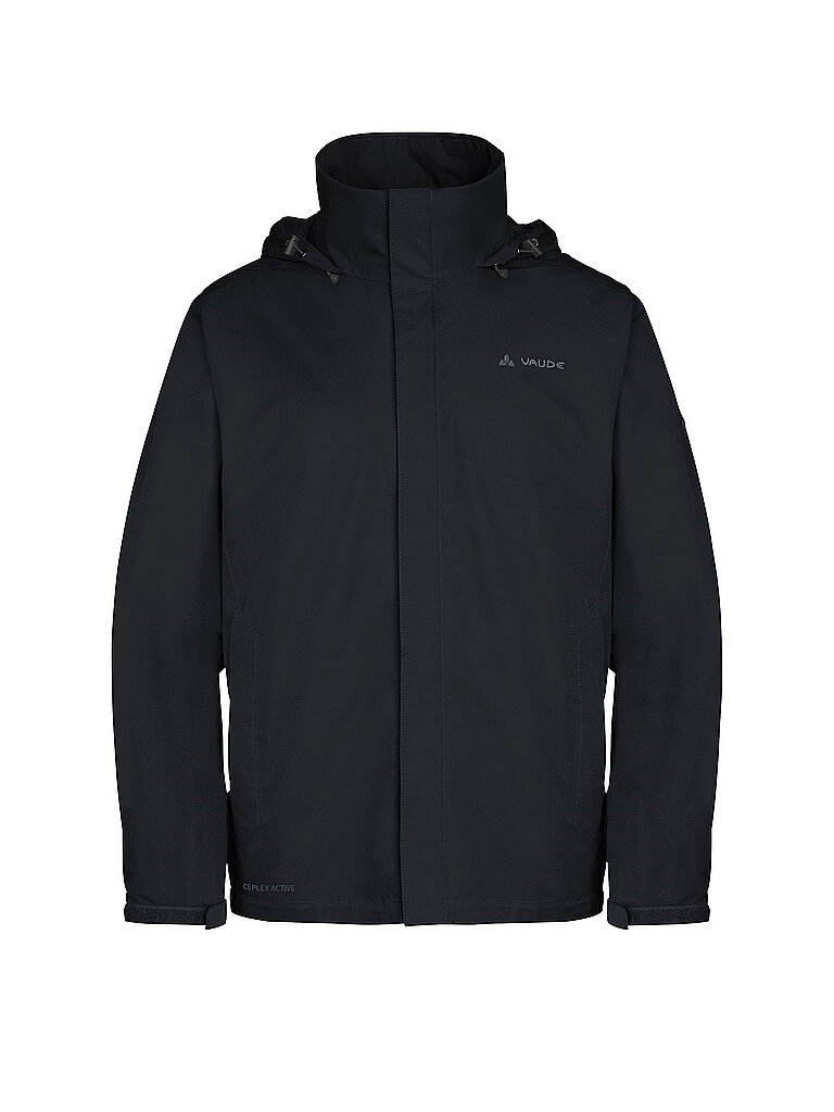 VAUDE Herren Regenjacke Escape Light schwarz | XXXL