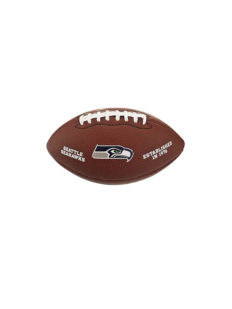 WILSON American Football NFL Lizenzball Seattle Seahawks braun