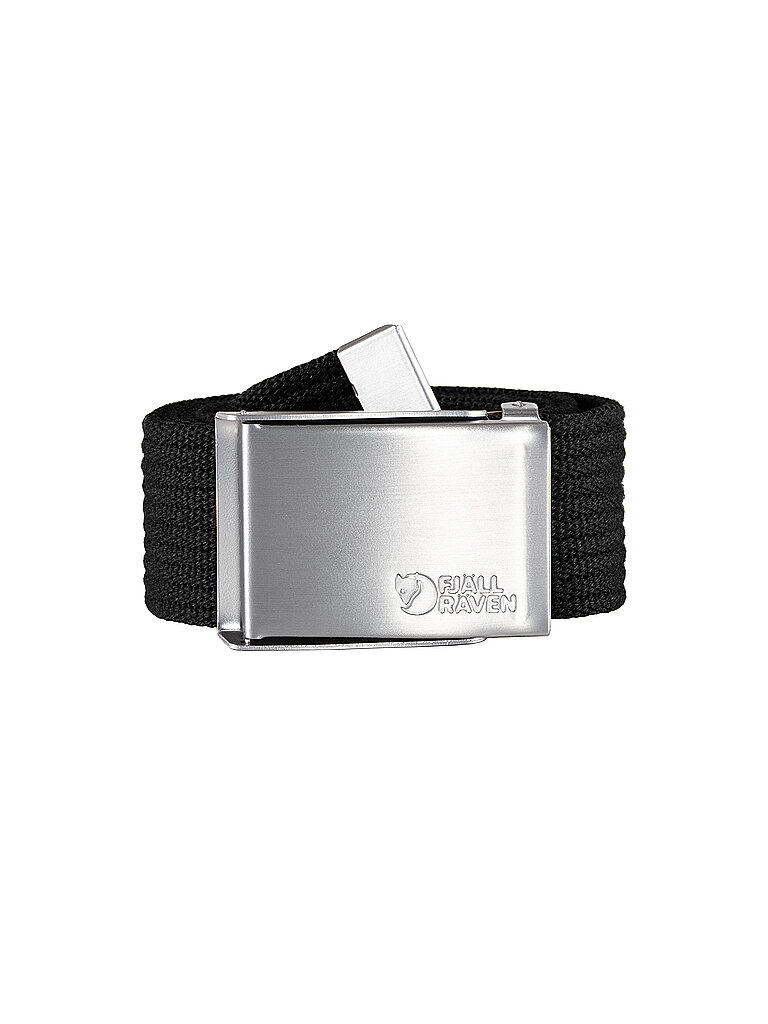FJÄLLRÄVEN Herren Gürtel Canvas 4cm schwarz