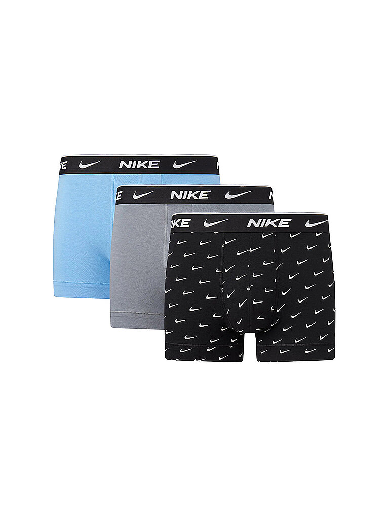 NIKE UNDERWEAR Herren Boxershort Trunk 3er Pkg. schwarz | S