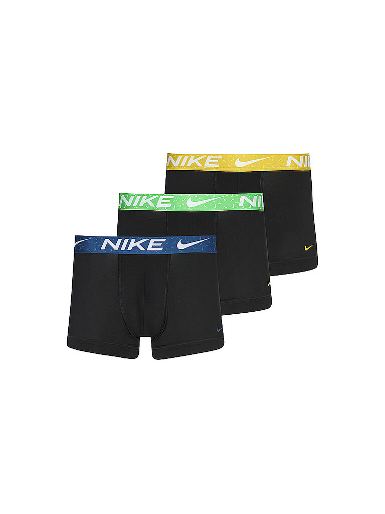 NIKE UNDERWEAR Herren Unterhosen Trunk 3er Pkg. schwarz | S