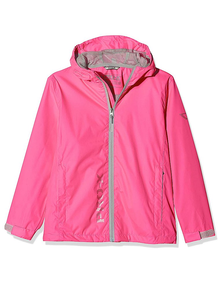 PRO-X ELEMENTS Kinder Regenjacke Flashy pink | 116