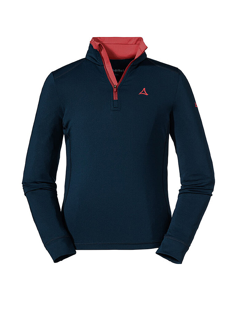SCHÖFFEL Kinder Ski Unterzieh Zipshirt Napoli2 blau | 128