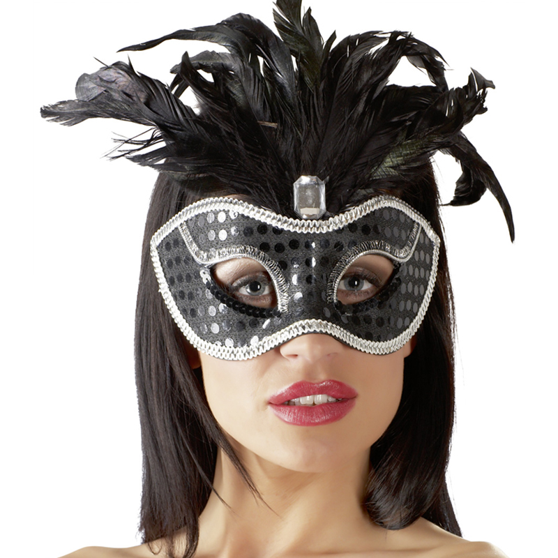 Maske mit Federn Edition 3