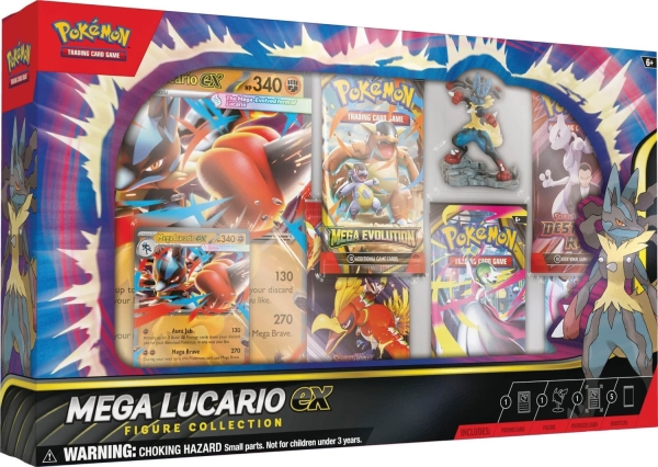 Mega-Lucario-ex Figuren-Kollektion - Deutsch