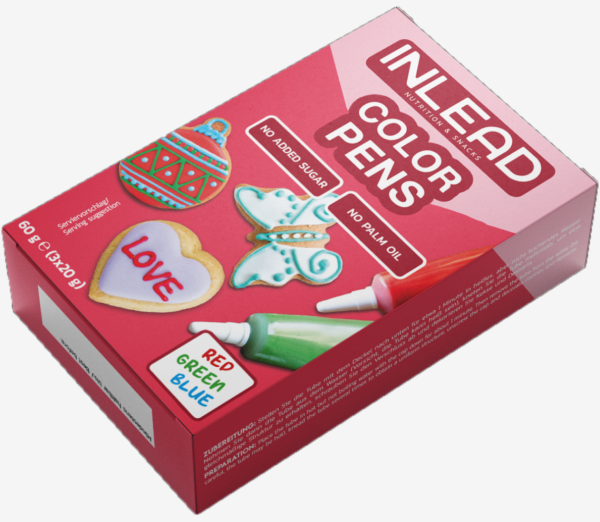 Color Pens (3 Farben/60g), Inlead Nutrition - MHD 30.11.25