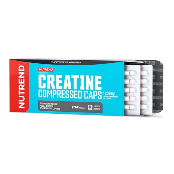 Creatine Compressed Caps (120 Caps), Nutrend
