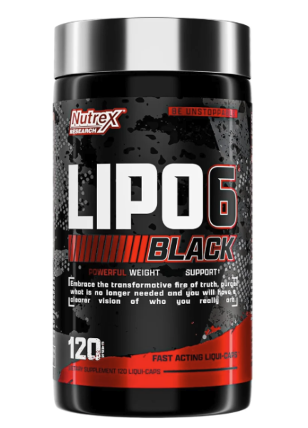 Lipo 6 Black (120 Caps), Nutrex