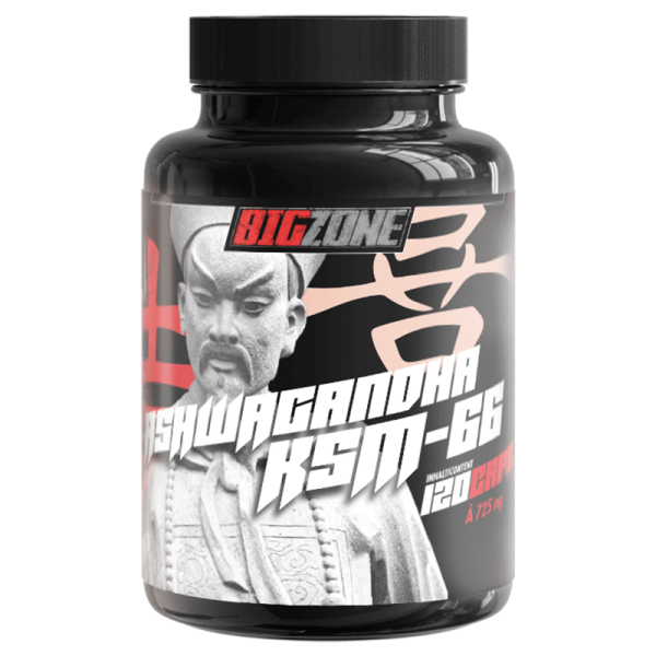 Ashwagandha KSM-66 (120 Caps), BigZone