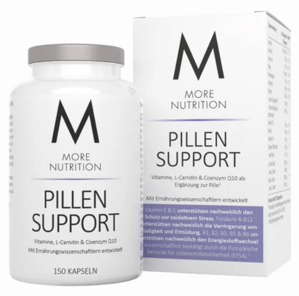 Pillen Support (150 Caps) - MHD 23.10.25, More Nutrition