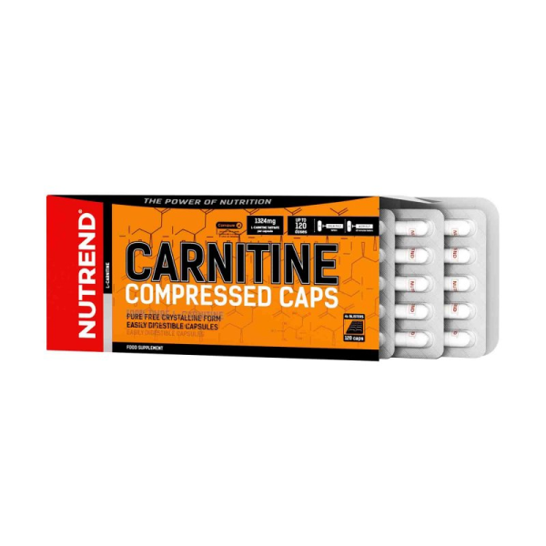 L-Carnitine Compressed Caps (120 Caps), Nutrend