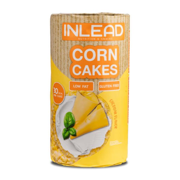 Corn Cakes Box (12x120g), Inlead Nutrition