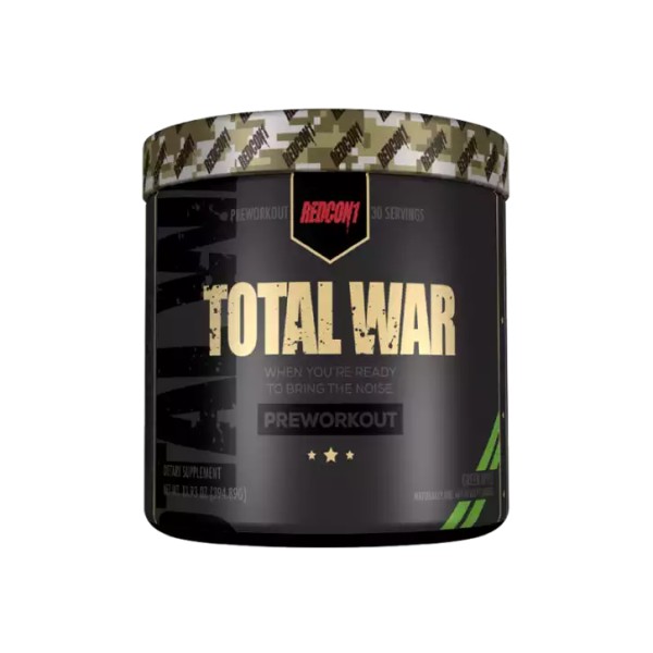 Total War Pre-Workout (411g), Redcon1 Green Apple