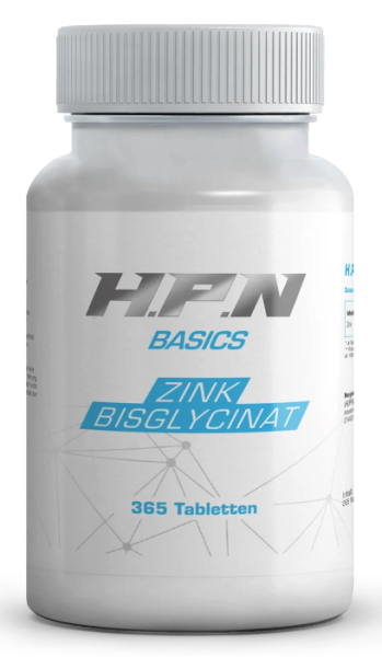 Zink Bisglycinat (365 Caps), HPN