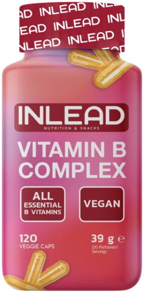 Vitamin B Complex (120 Caps), Inlead Nutrition
