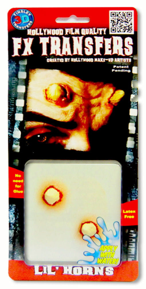 3D Tattoo Wunde Kleine Hörner