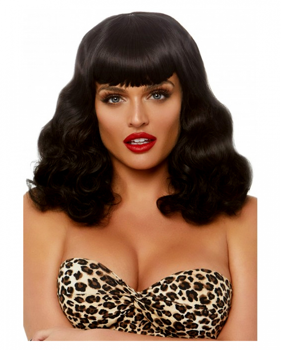 50er Jahre Bettie Retro Perücke