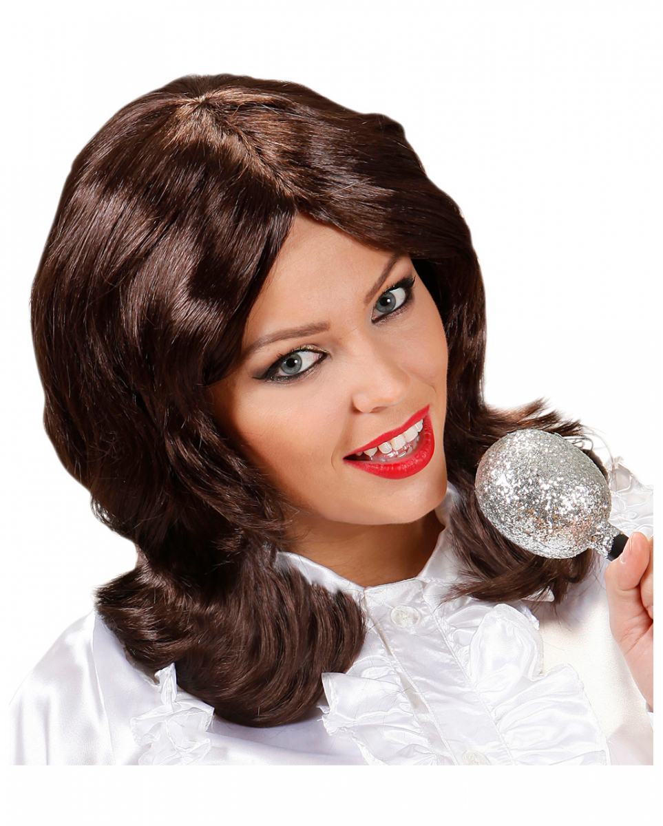 70er Popstar Anne Frid Perücke