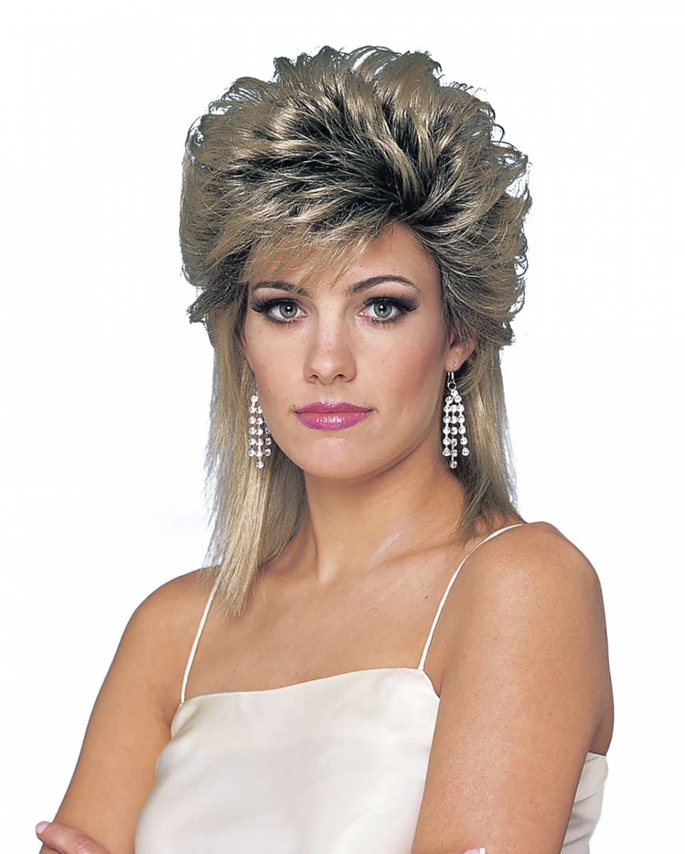 80er Jahre Damenperücke
