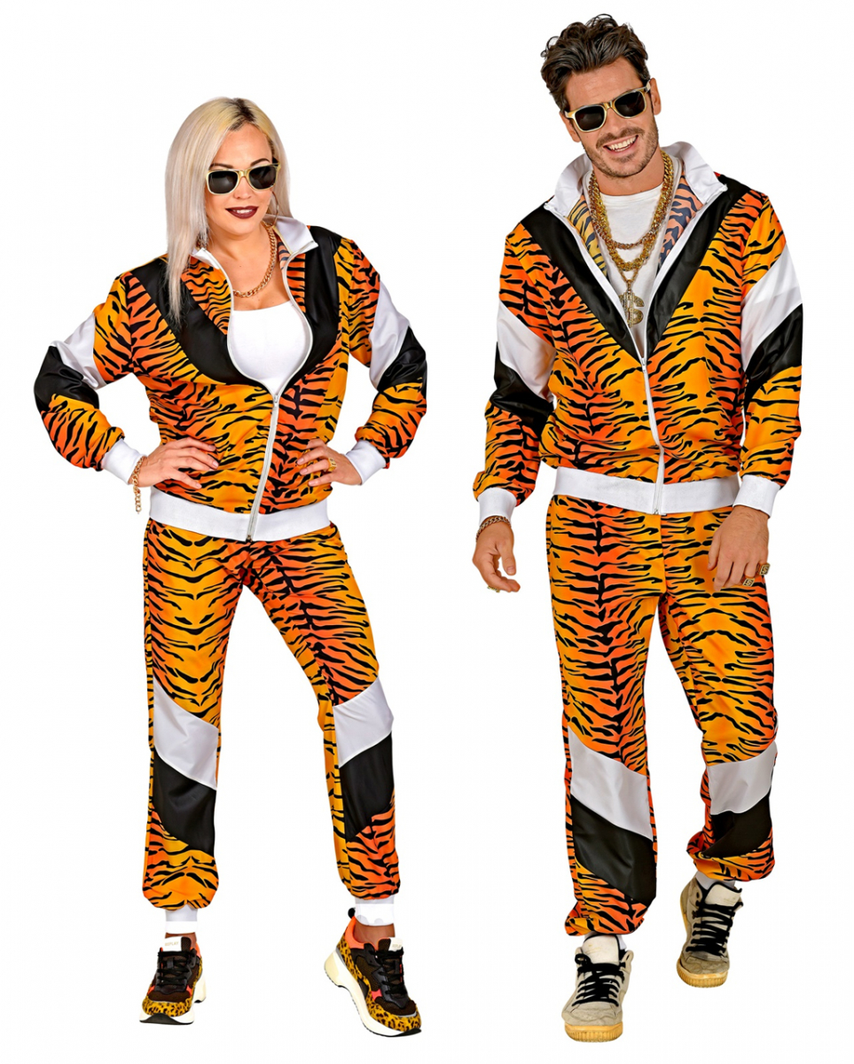 80er Jahre Golden Tiger Jogginganzug 2XL-56