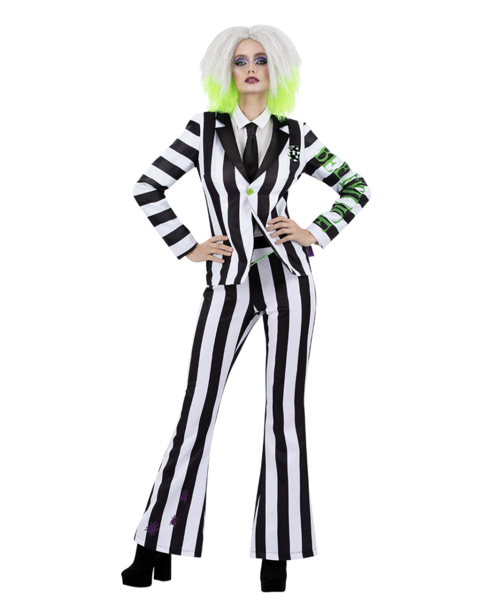 Beetlejuice Damen Kostümanzug S