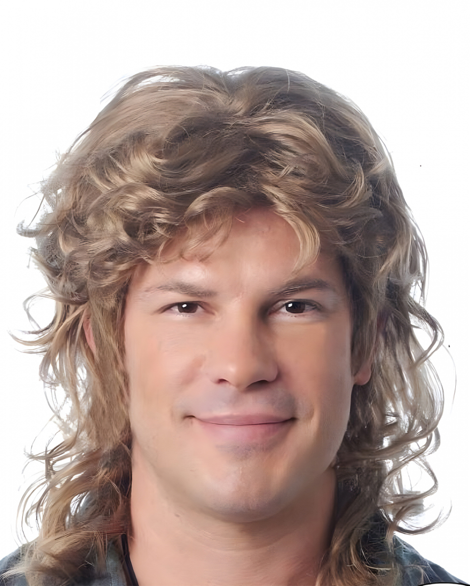 Hipster Vokuhila Perücke