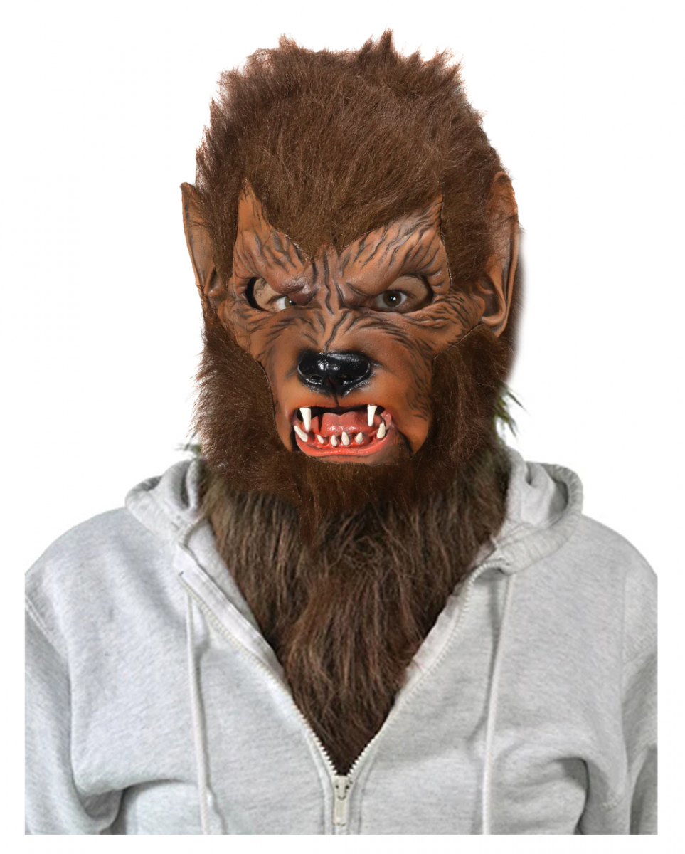 Brauner Fellkragen als Kostümzubehör