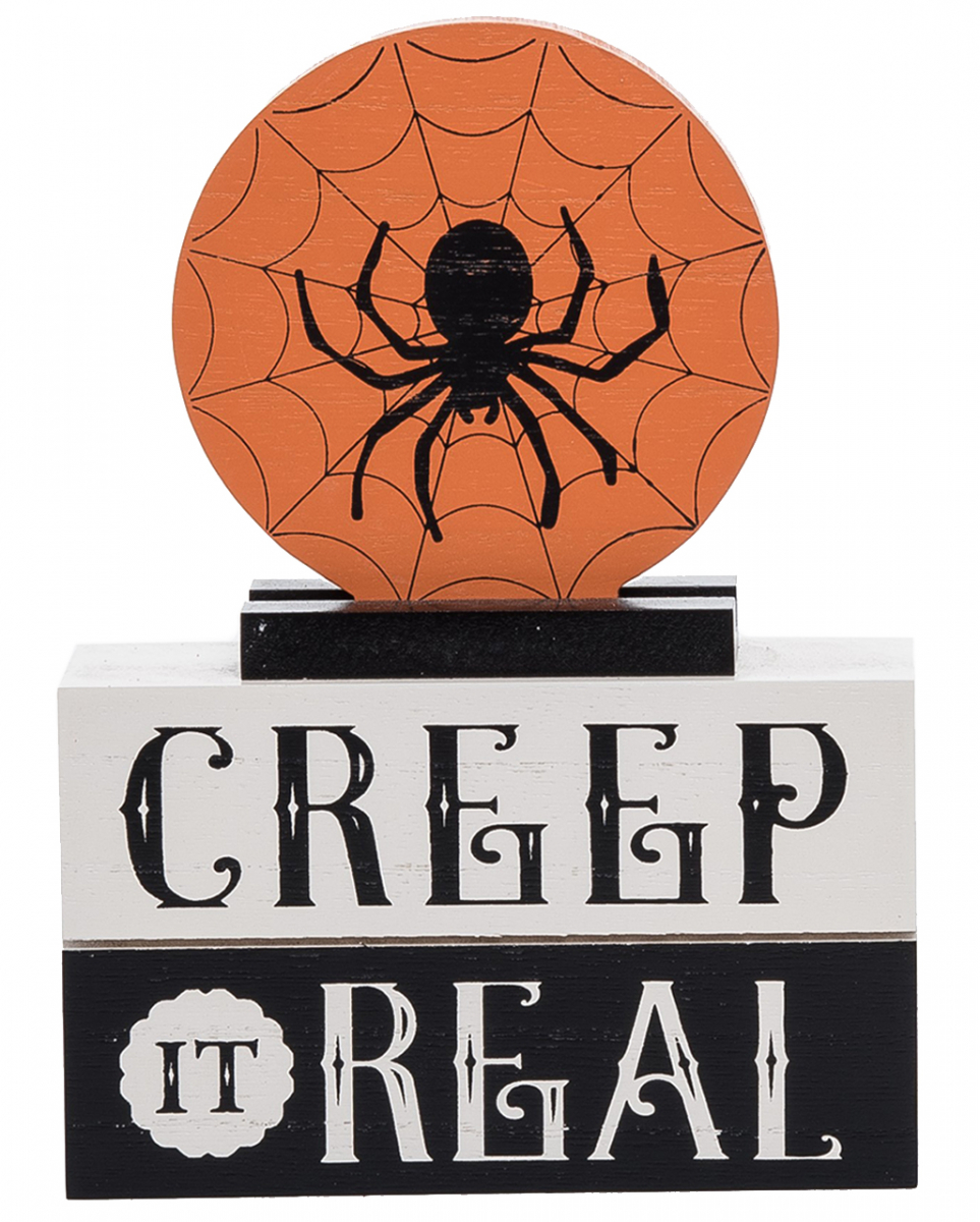 Creep it Real Halloween Tischdeko