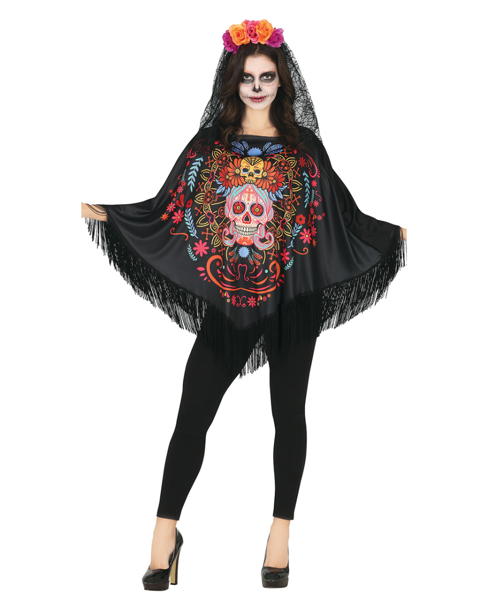 Day of the Dead Poncho