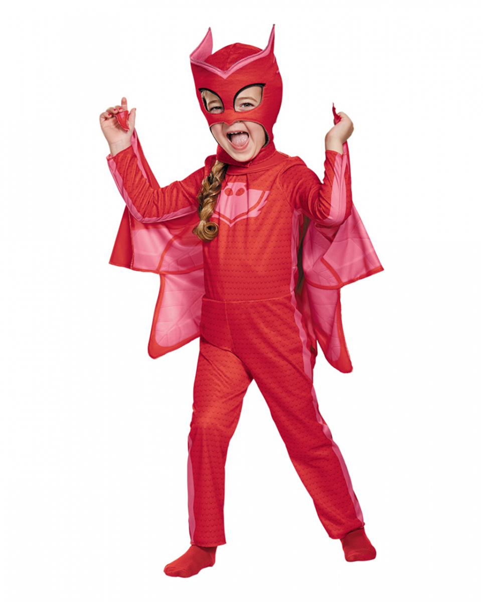PJ Masks Owlette Classic Kostüm für Kinder 3-4 Jahre