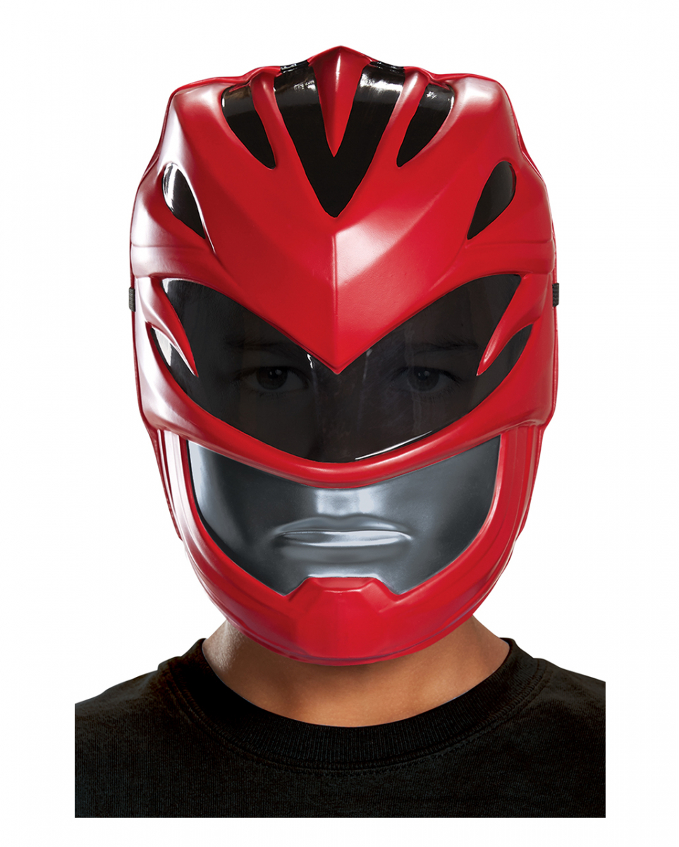 Red Ranger Kinder Halbmaske Power Rangers