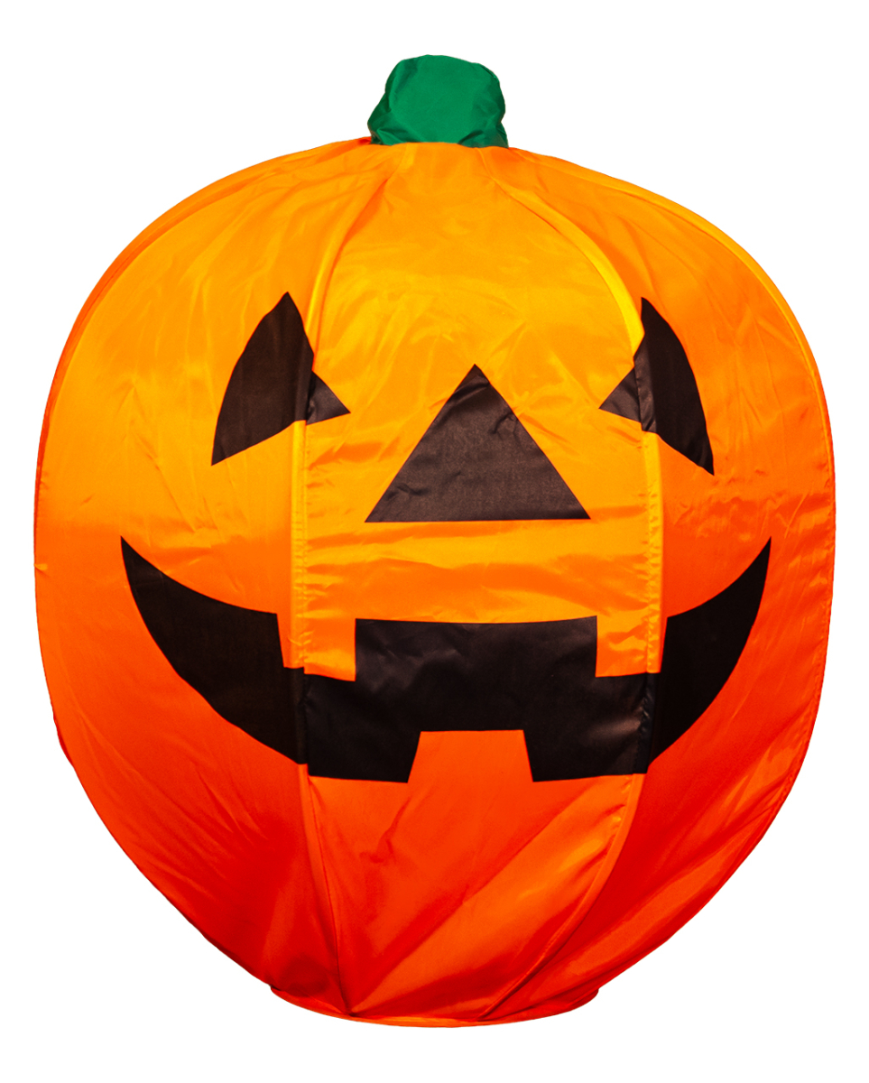 Faltbarer Riesen Kürbis mit Licht 57cm