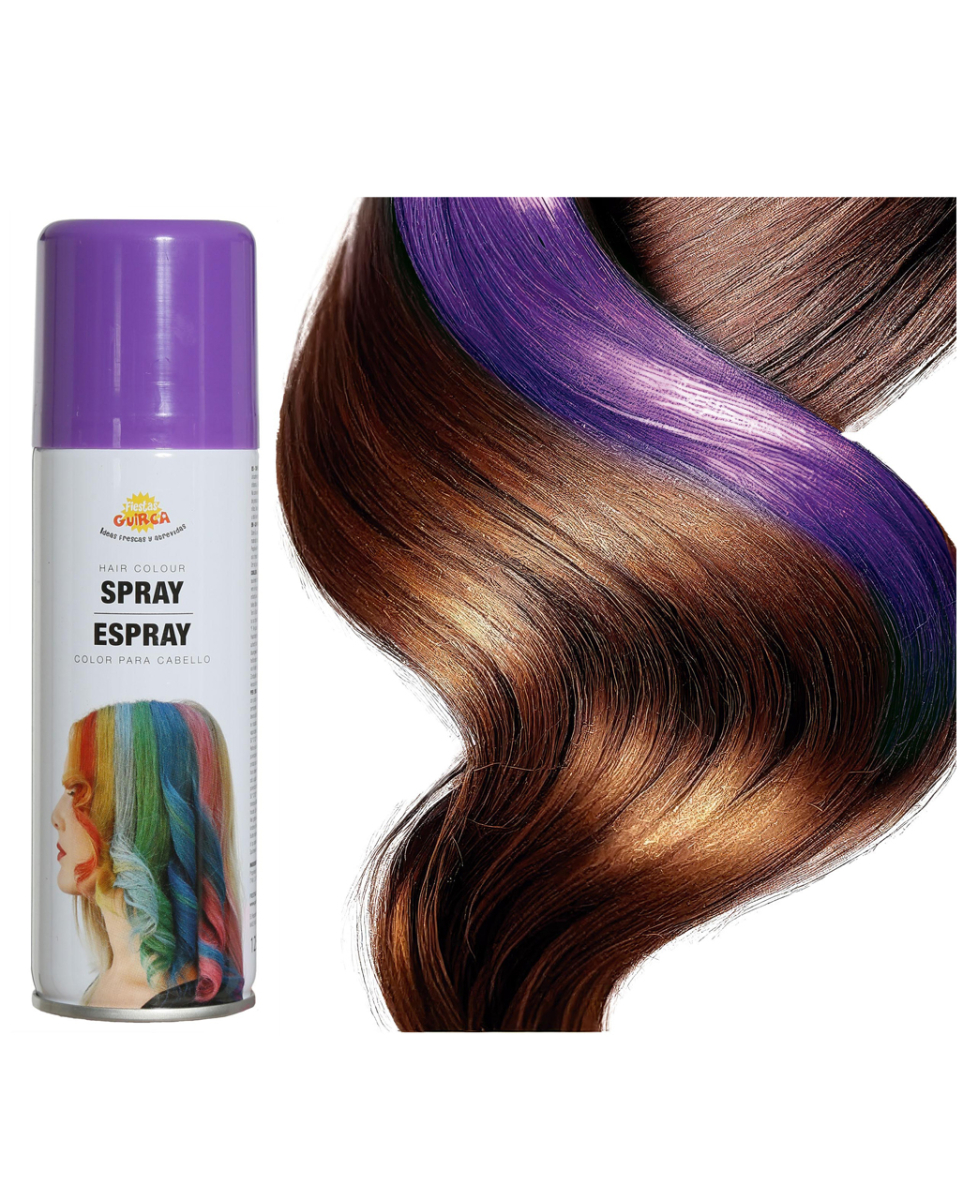 Farbiges Haarspray Violett