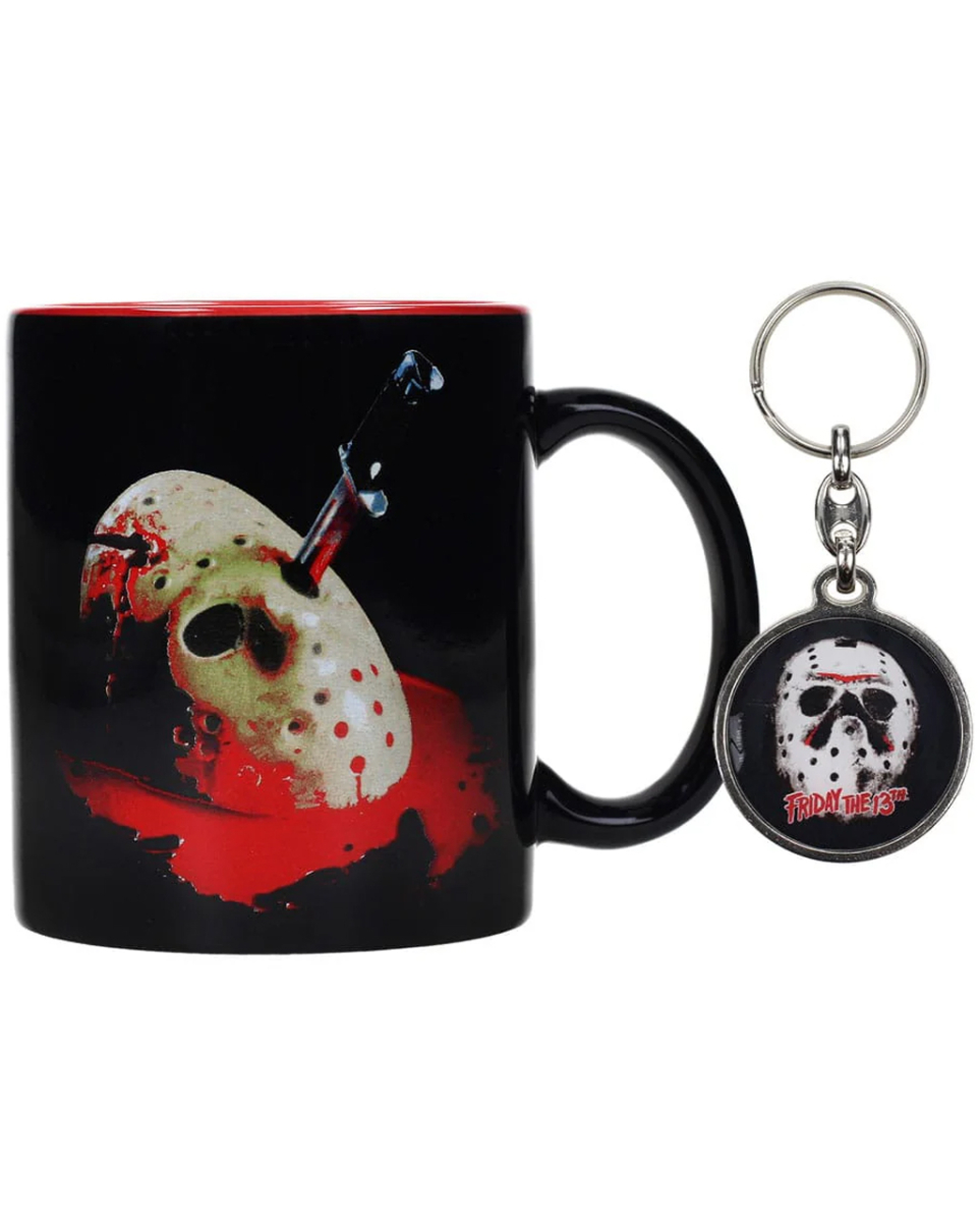 Freitag der 13. Jason Tasse & Schlüsselanhänger Set