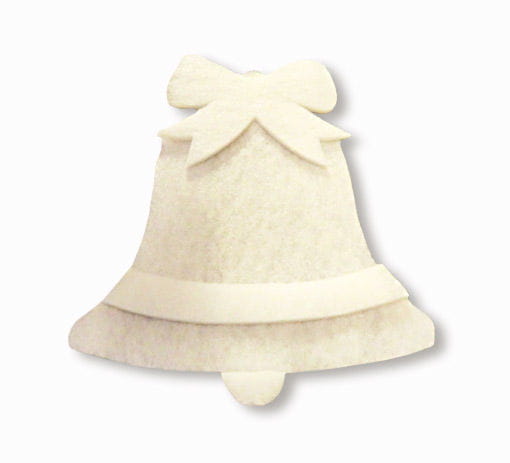 Glocke aus Schneewatte