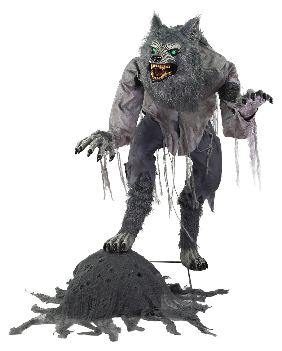 Grimmiger Werwolf Halloween Animatronic