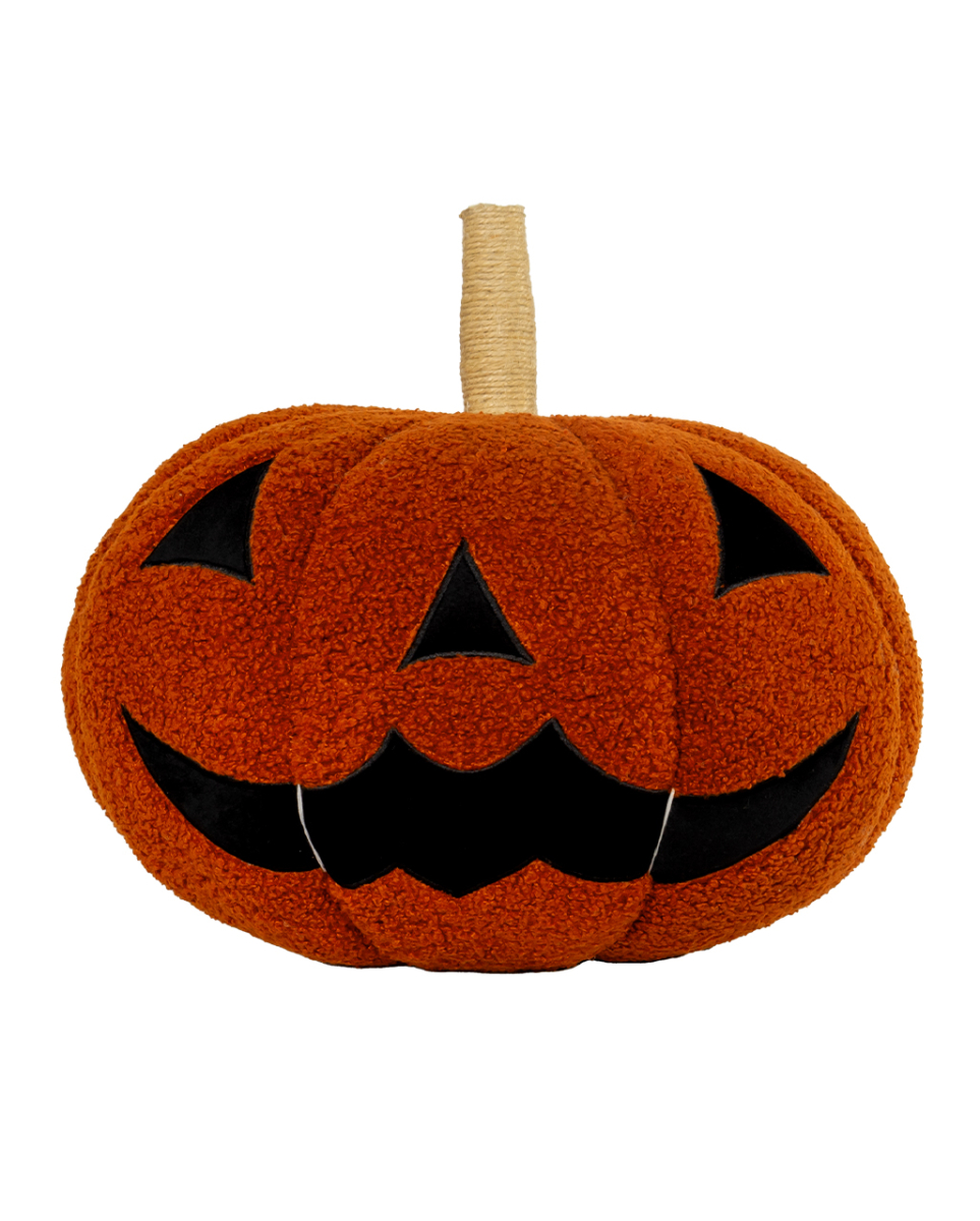 Halloween Kürbis Dekokissen Ø 34cm