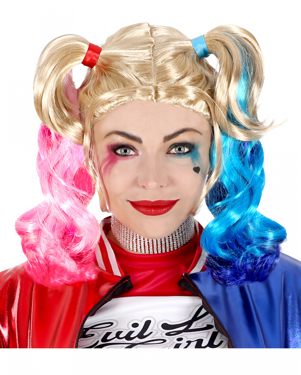 Crazy Harlequin Perücke