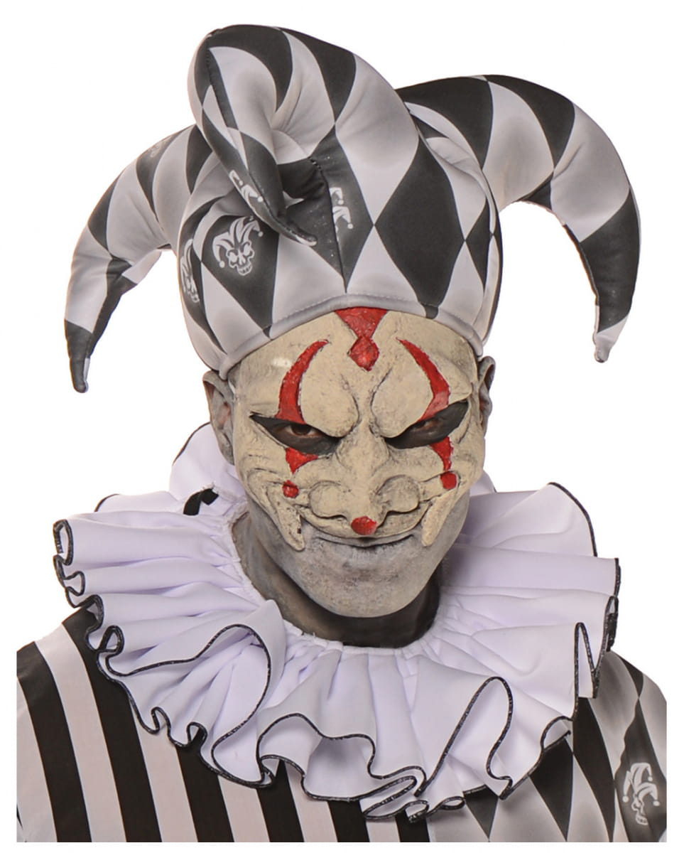 Harlekin Halbmaske
