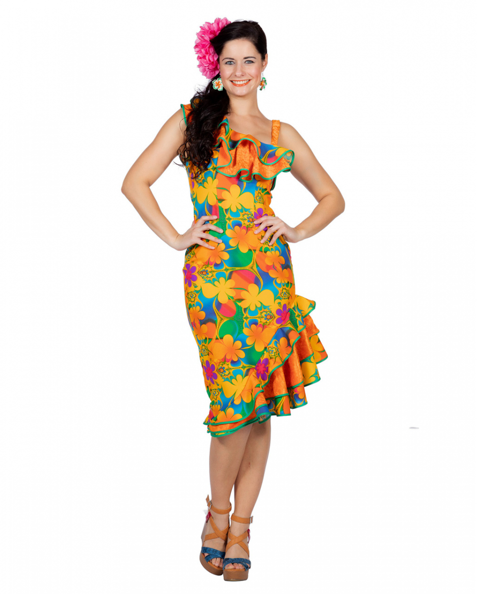 Hawaii Blumen Kleid 36