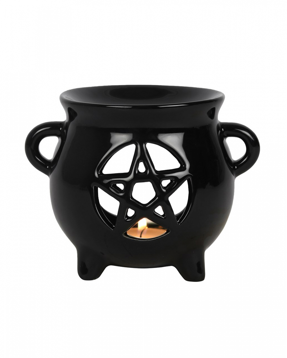 Hexenkessel Pentagramm Duftöl Lampe
