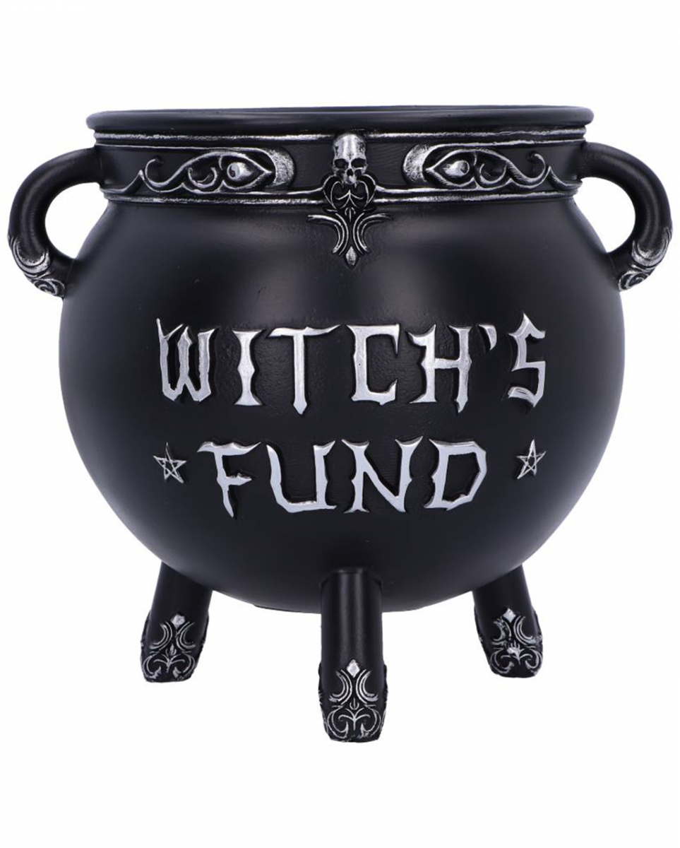 Hexenkessel Spardose 'Witches Fund' 16,5cm