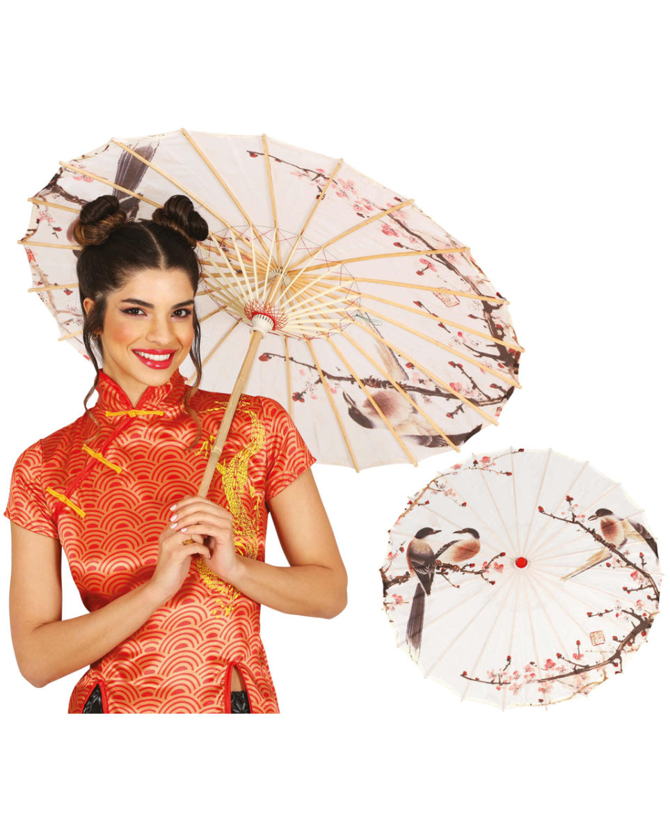 Asiatischer Reispapier Sonnenschirm