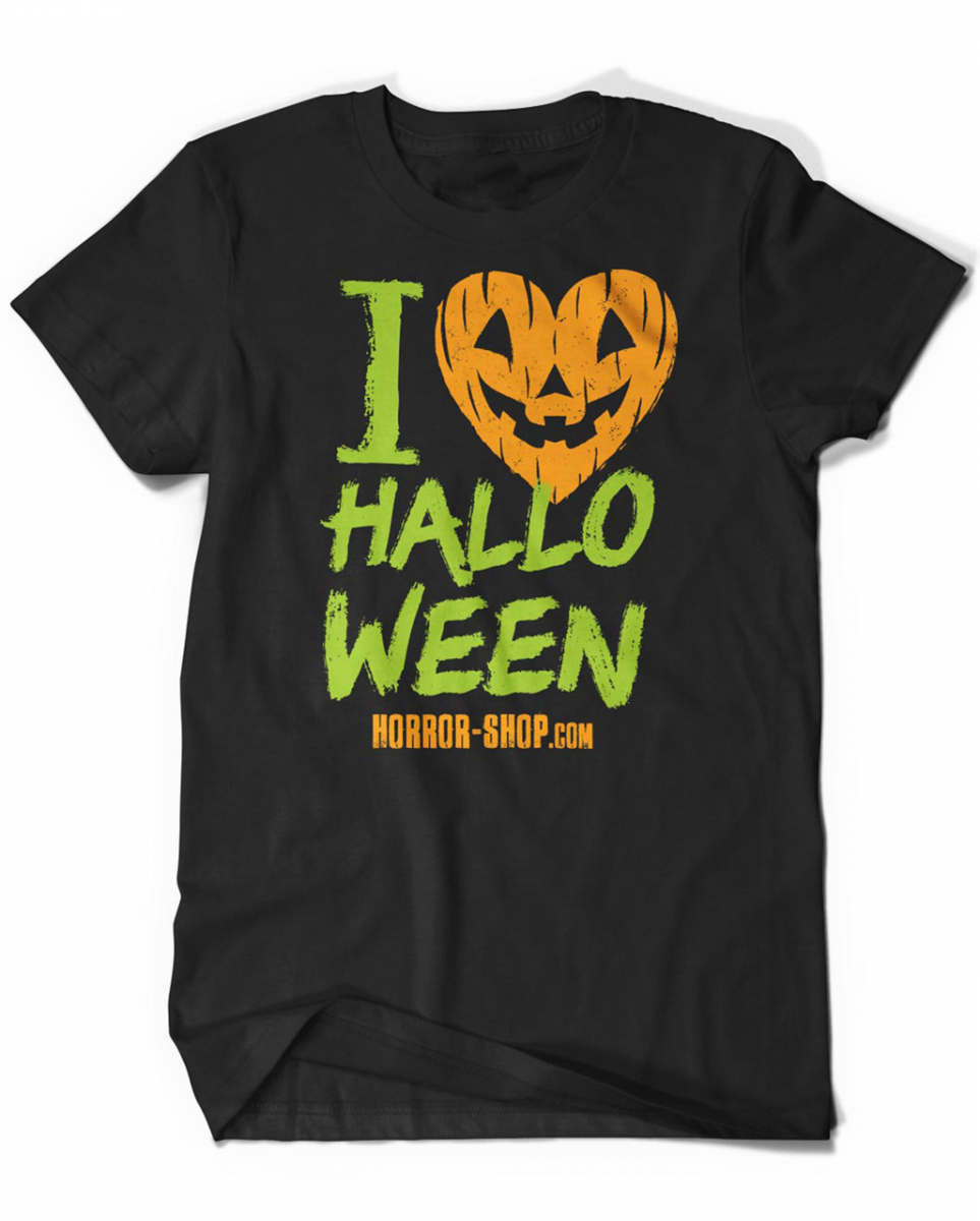I Love Halloween T-Shirt XS