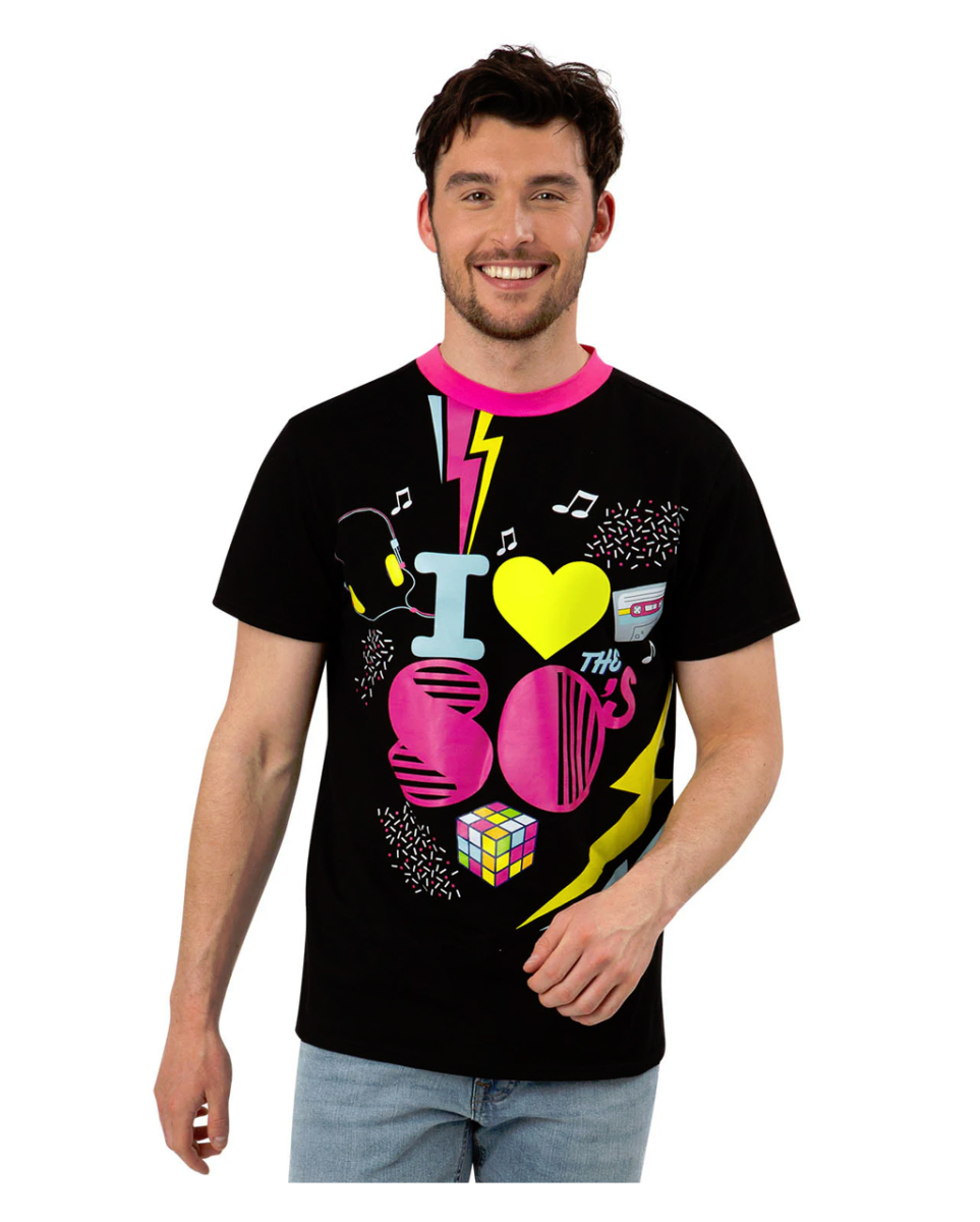 I love the 80's Herren T-Shirt S