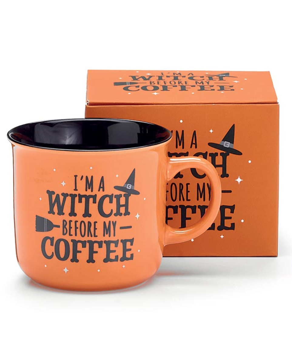 'I'm a Witch Before My Coffee' Halloween Tasse