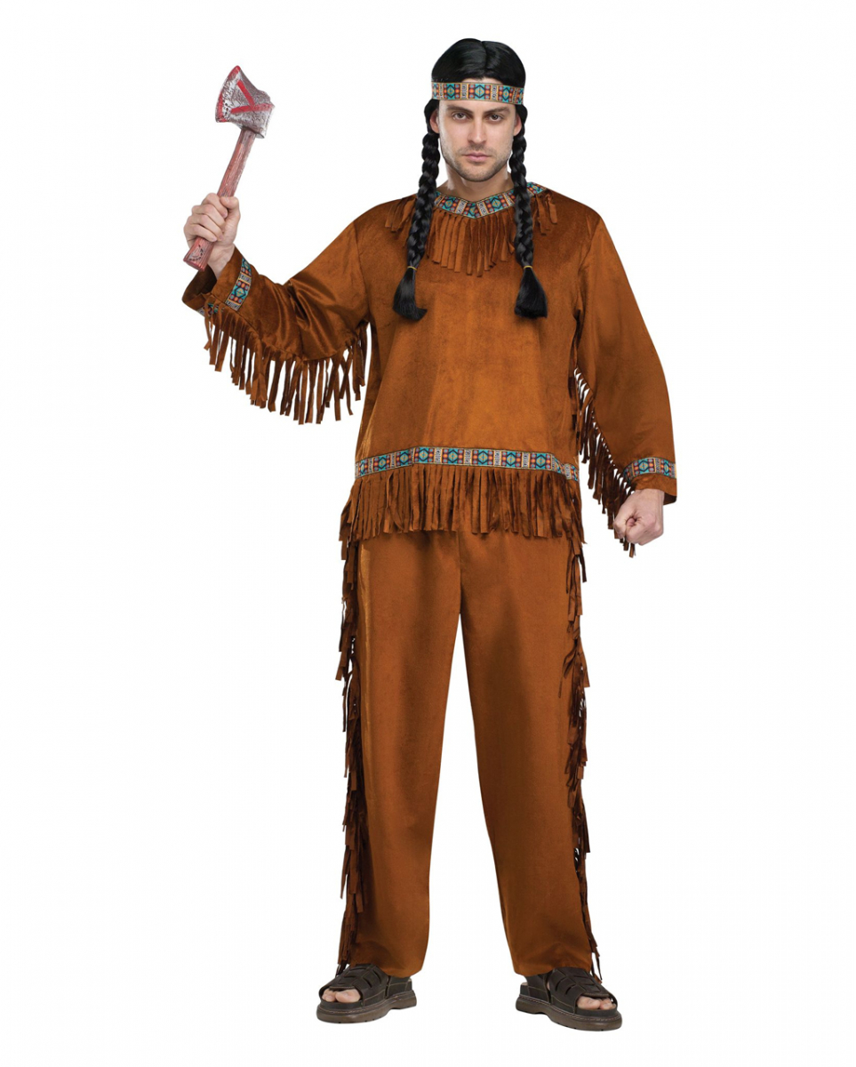 Indianer Herren Kostüm One Size