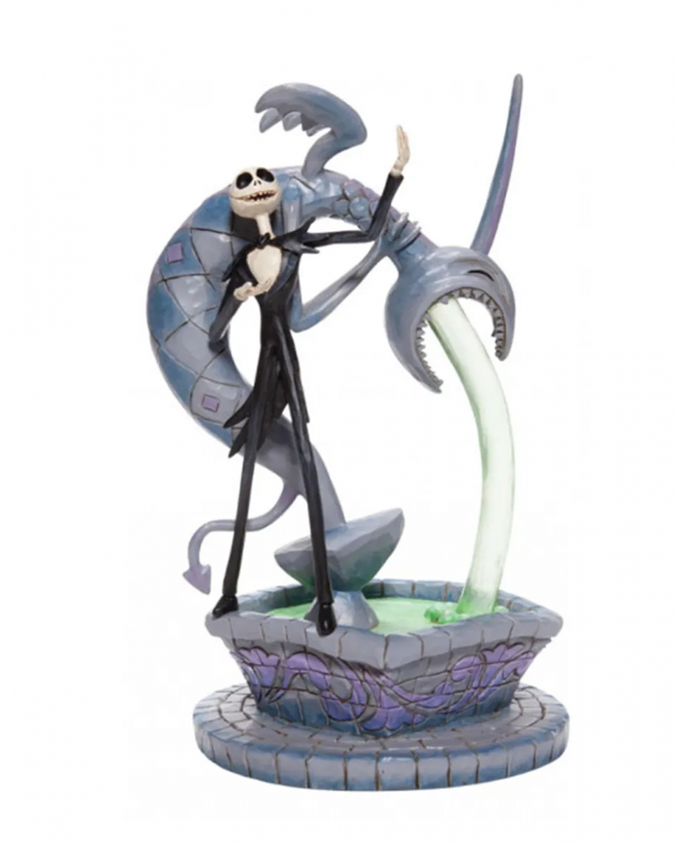 Jack Skellington am Brunnen Figur 24cm