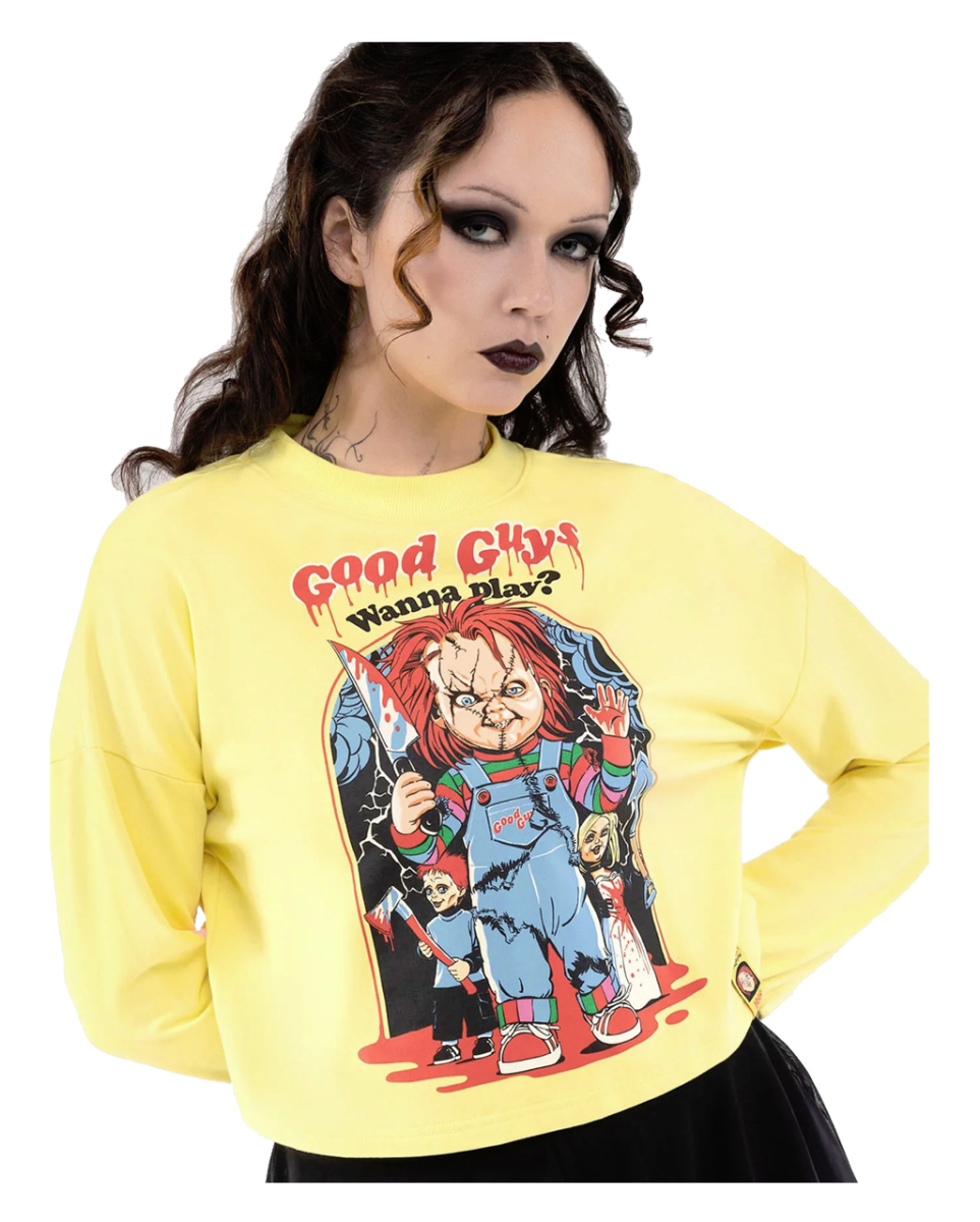 KILLSTAR My Friends Call Me... Chucky Sweatshirt S
