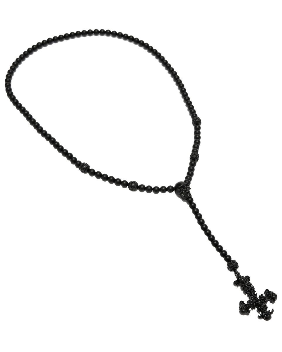 KILLSTAR Skullcraft Rosary Halskette